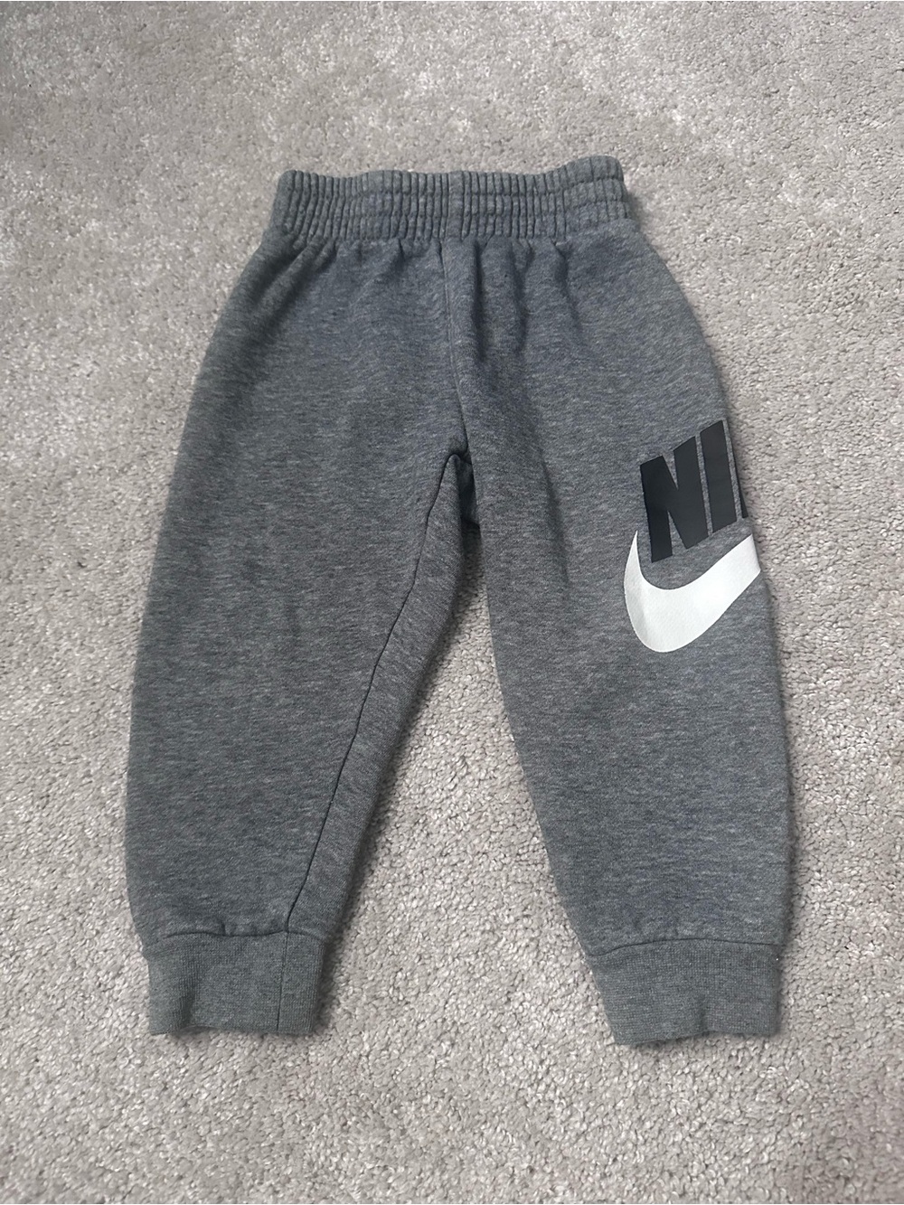 Nike Kids' Gray Fleece Sweatpants